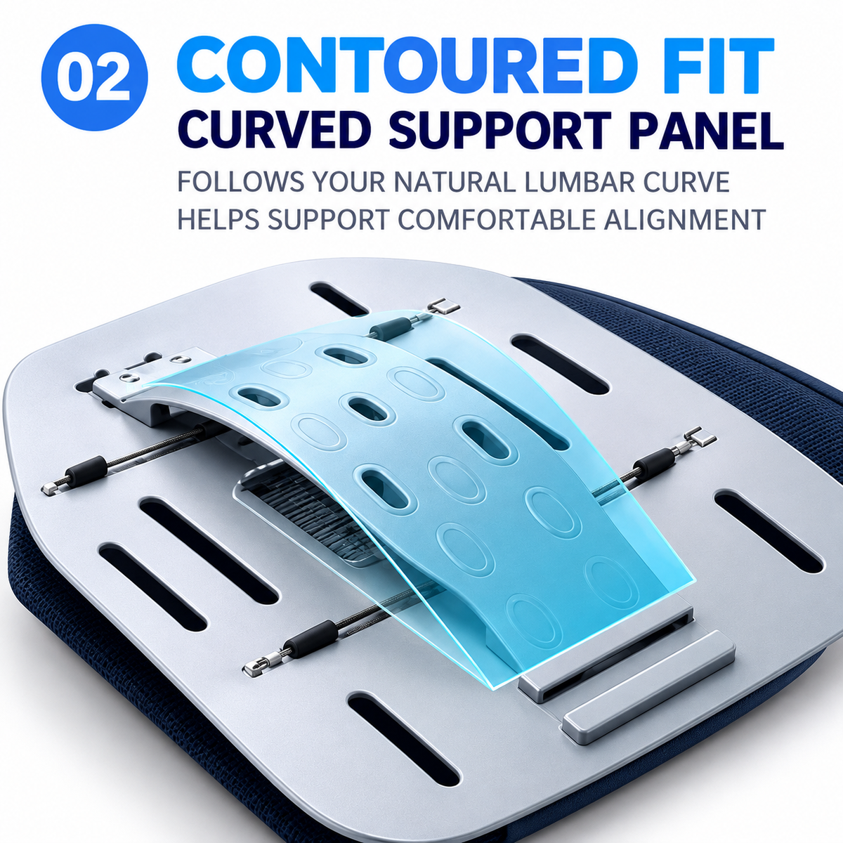 Adjustable Lumbar Support Back Brace with Pulley System – 360° Lower Back Support