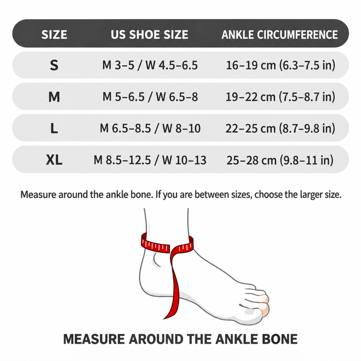 Adjustable Ankle Brace with Open Heel & Toe