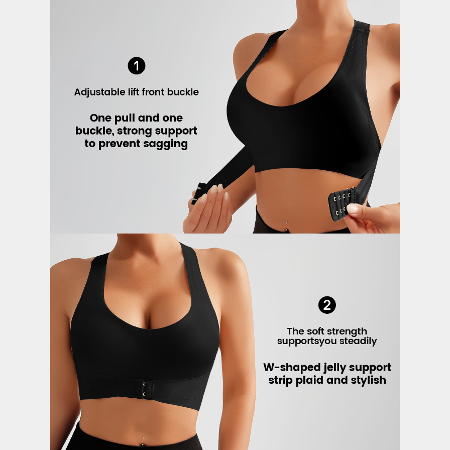High-Impact Posture Support Sports Bra