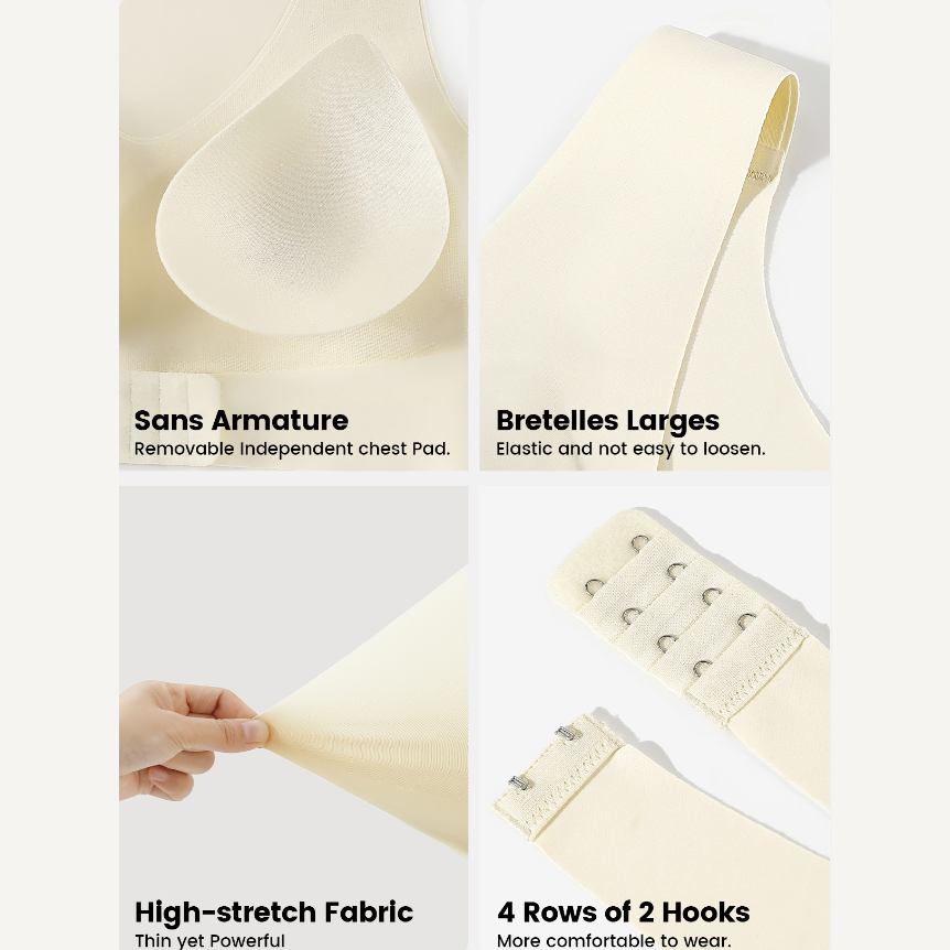 High-Impact Posture Support Sports Bra