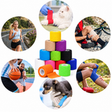 Self-Adhesive Sports Wrap – 10 Rolls